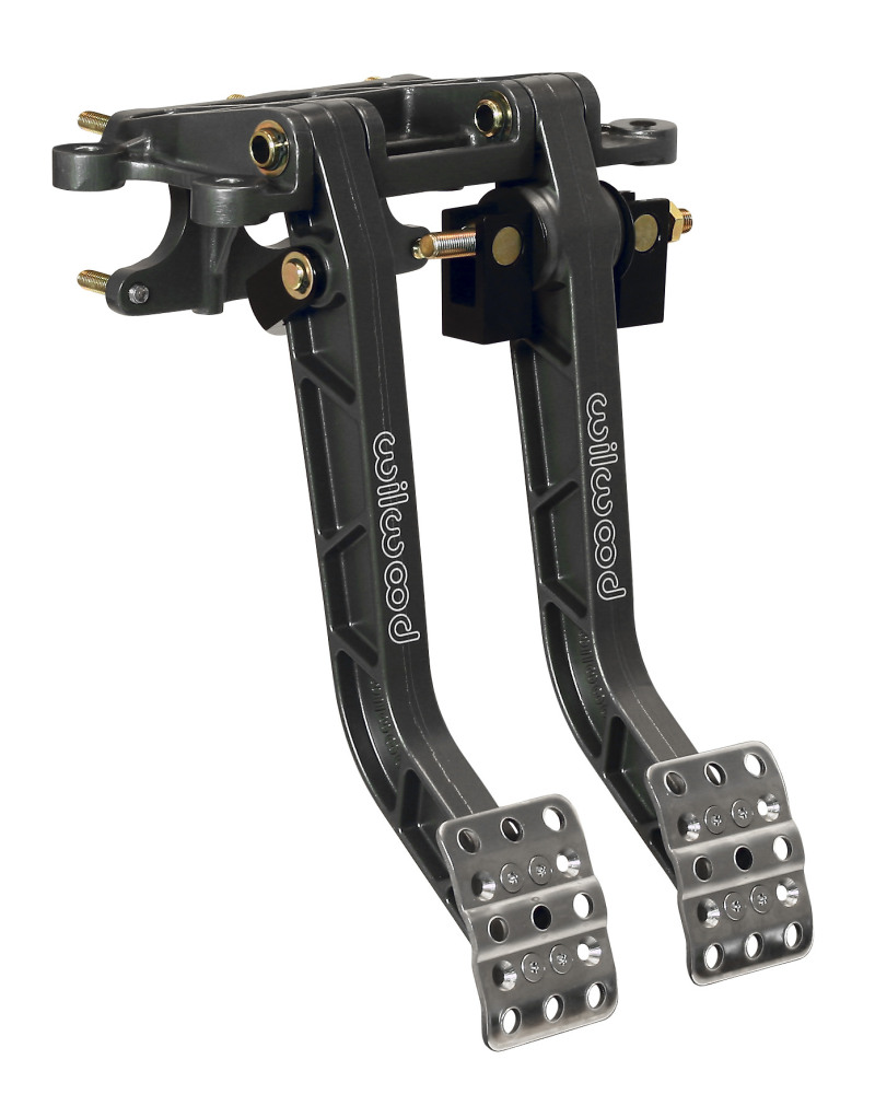 Wilwood Adjustable Dual Pedal - Brake / Clutch - Fwd. Swing Mount - 6.25:1 - 340-11295