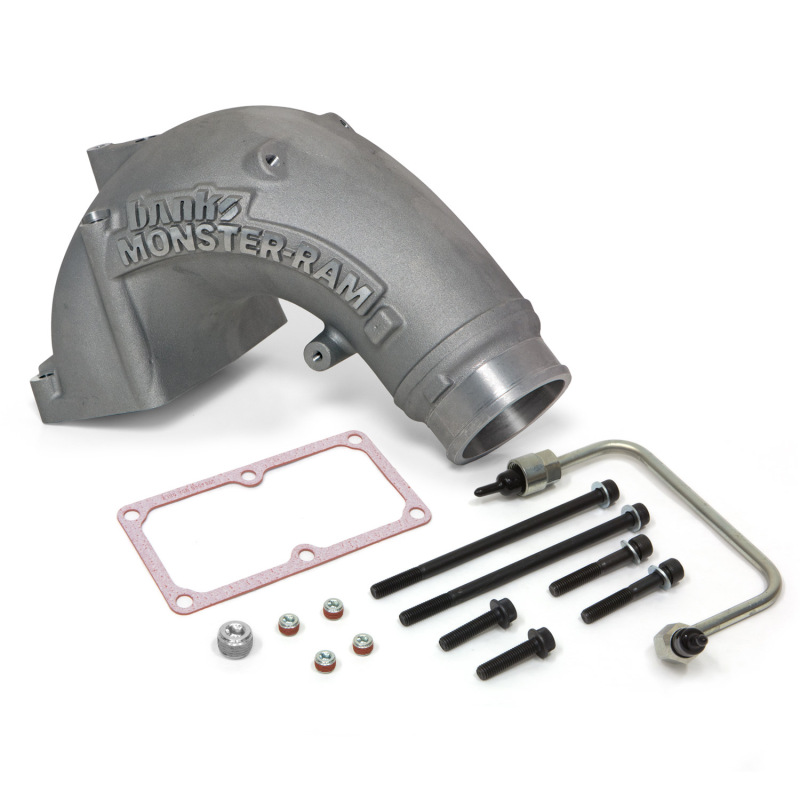 Banks Power 07.5-17 Ram 2500/3500 6.7L Diesel Monster-Ram Intake System w/Fuel Line 3.5in Natural - 42788