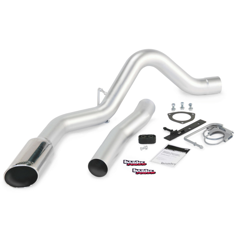 Banks Power 15 Chevy 6.6L LML ECLB/CCSB/CCLB Monster Exhaust Sys - SS Single Exhaust w/ Chrome Tip - 47787