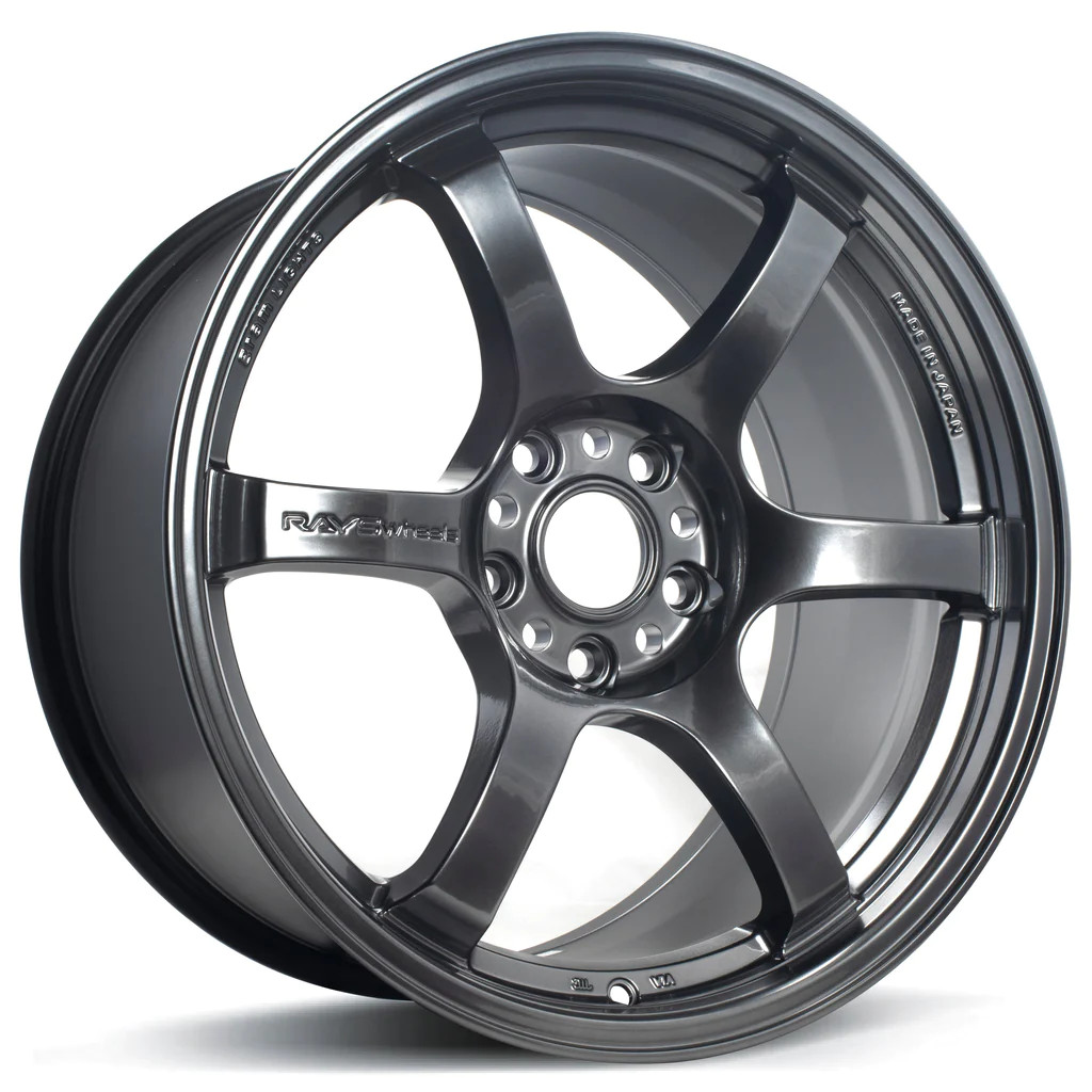 Gram Lights 57DR 18x9.5 +38 5-114.3 Grace Silver Wheel - WGIX38EQNK