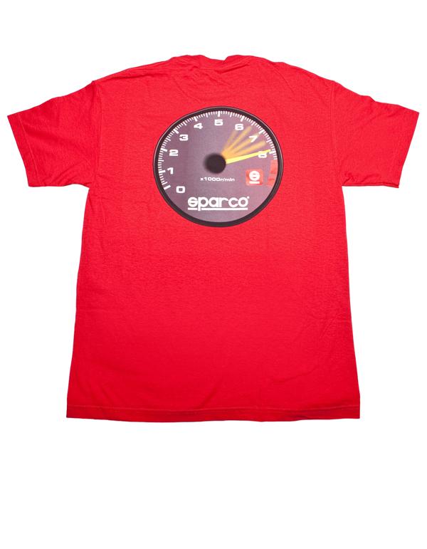Sparco T-Shirt Tach Tri Black LRG - SP01650NR3L