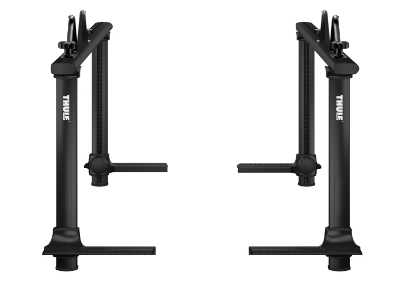 Thule Xsporter Pro Multi-Height Aluminum Truck Rack w/Load Stops & Locks - Black - 500XTB