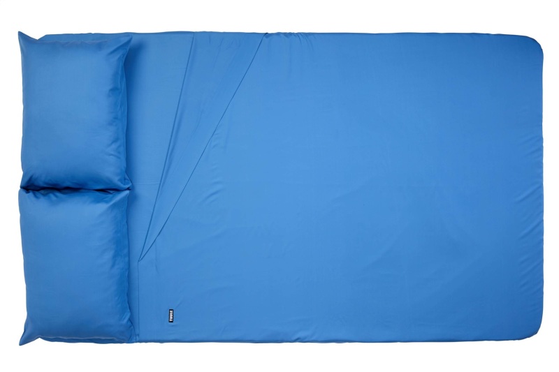 Thule Tepui Foothill Sheets Size 84in x 47in (Incl. Fitted Sheet/Flat Sheet/2 Pillow Cases) - Blue - 901804