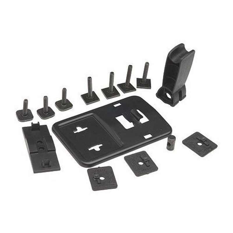 Thule Adapter Kit - Mounts 599XTR/724/725 Racks to Xsporter/Rapid Aero/Professional Load Bars - Blk - XADAPT2