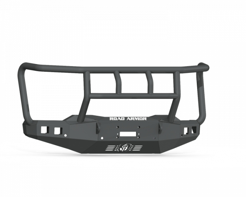 Road Armor 20-22 Chevy 2500 Stealth Front Winch Bumper Titan Guard - Texture Black - 3202F2B