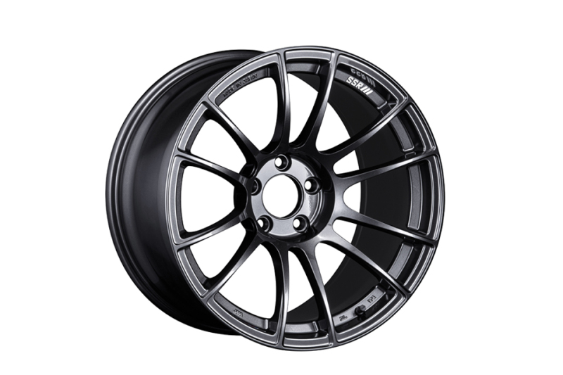 SSR GTX04 17x9 5x100 38mm Offset Dark Gunmetal Wheel - XF17900+3805CDG