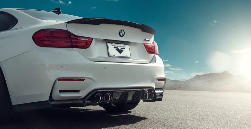Vorsteiner BMW F8X M3/M4 EVO Aero Decklid Spoiler Carbon Fiber 1x1 Glossy (F82 M4 Only) - 4102BMV