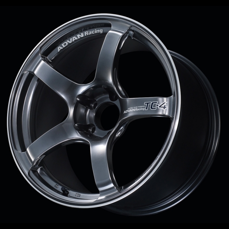 Advan TC4 18x8 +42 5-112 Racing Gun Metallic & Ring Wheel - YAD8G42MGMR