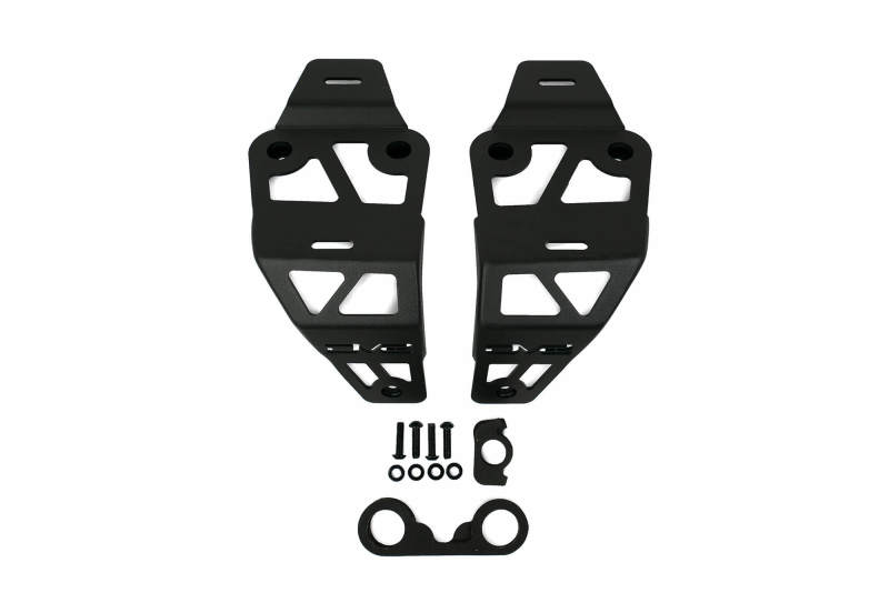 DV8 Offroad 20-22 Jeep JL 392/ Jeep JT Mojave Edition Dual Pod Light Mounts - LBJL-06