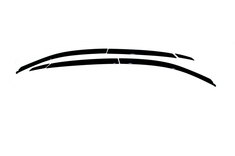 AVS 03-08 Infiniti FX35 Ventvisor Low Profile Deflectors 6pc - Smoke - 896001