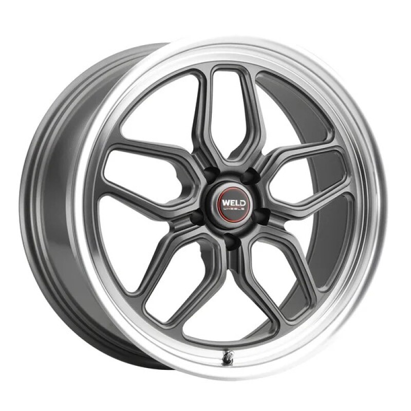 Weld S108 22X9 Laguna 5X115 ET20 BS5.75 Gloss Gun Diamond Lip 71.5 - S10829090P20