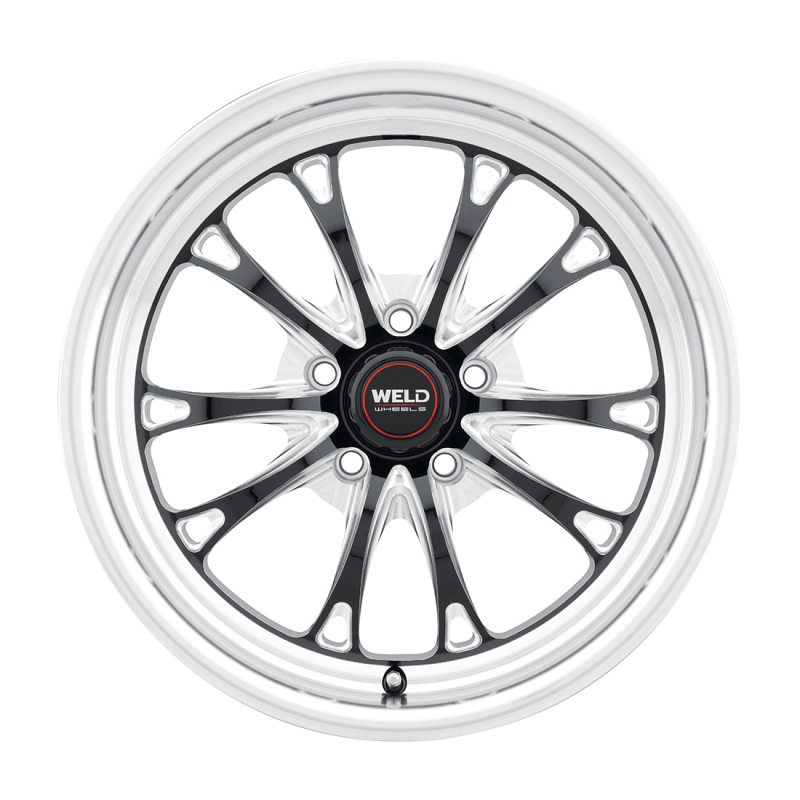 Weld S157 17X10 Belmont Drag 5X115 ET30 BS6.70 Gloss Black MIL Dia 78.1 - S15770071P30