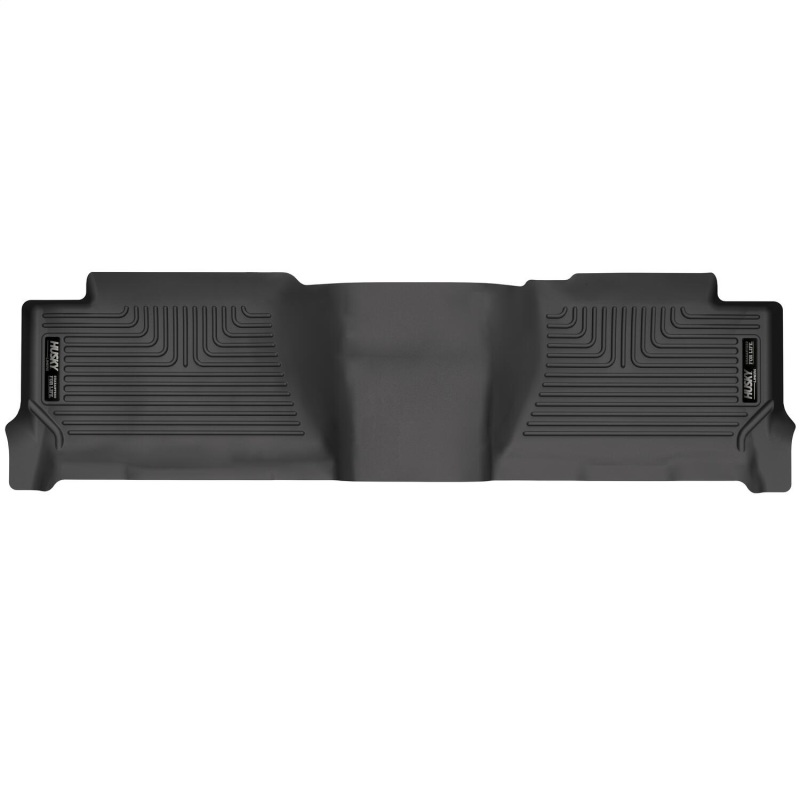 Husky Liners 2004-2006 Chevrolet Silverado 1500 Crew Cab Pickup WeatherBeater Rear Floor Mat (Black) - 14501