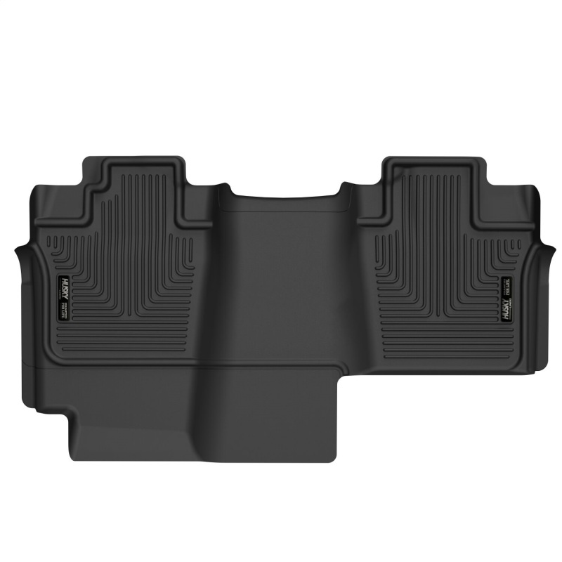 Husky Liners 2004-2008 Ford F-150 SuperCrew Cab Pickup X-act Contour Rear Floor Liner (Black) - 51801