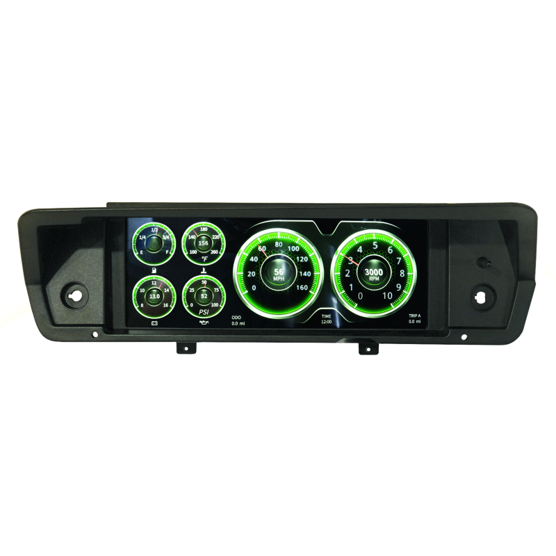 AutoMeter 72-76 Dodge/Plymouth A-Body InVision Direct Fit Digital Dash, Color LCD - 7009