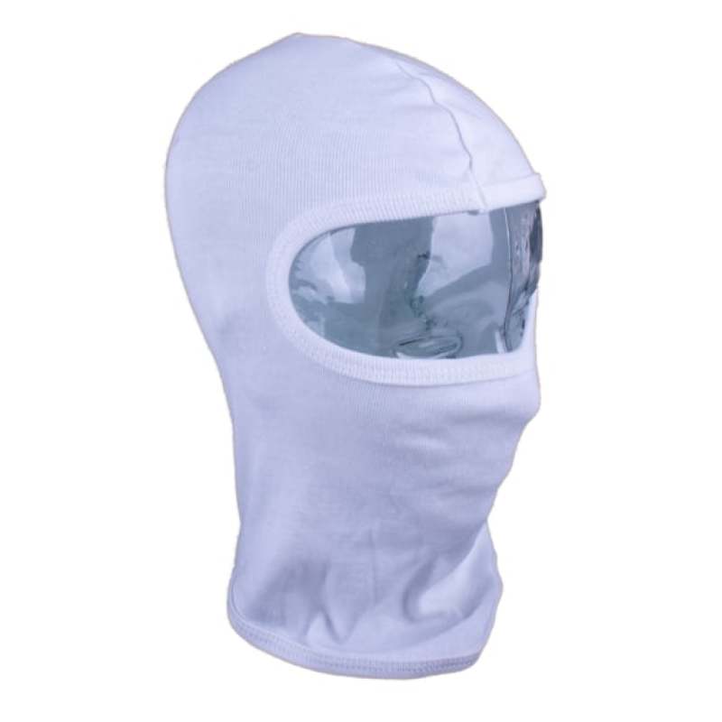 RaceQuip Cotton Underwear Head Sock Balaclava / Helmet Hood White - 420001