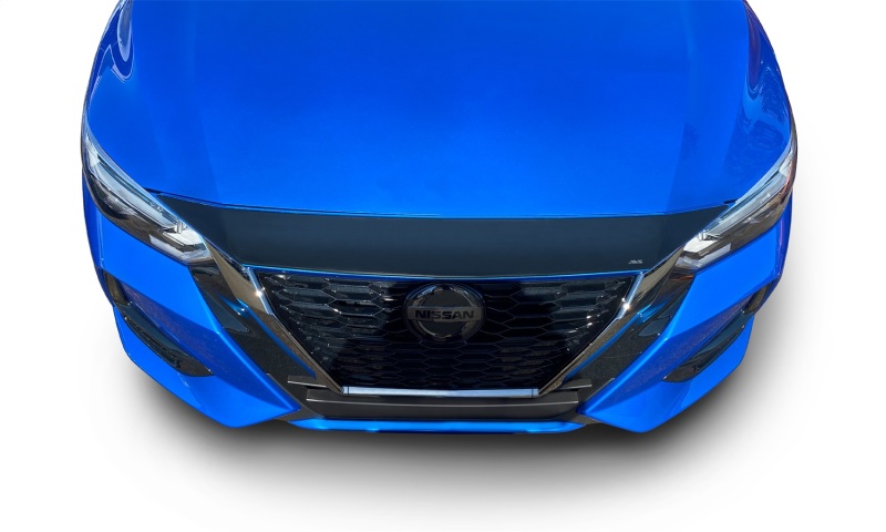 AVS 20-22 Nissan Sentra Aeroskin Low Profile Acrylic Hood Shield - Smoke - 320082