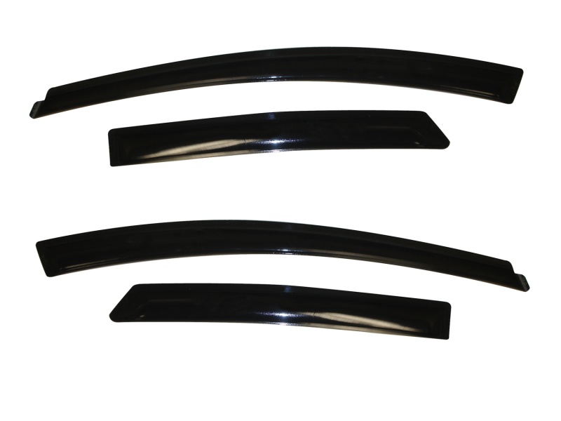 AVS 12-18 Ford Focus Ventvisor Outside Mount Window Deflectors 4pc - Smoke - 94373