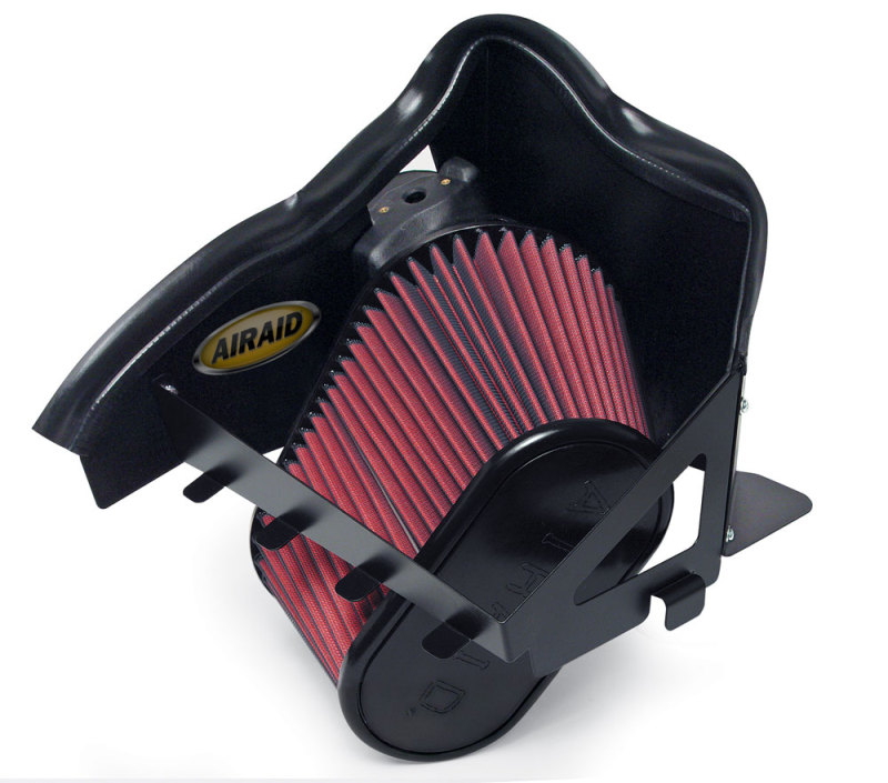 Airaid 03-04 Dodge Cummins 5.9L DSL (exc. 600 Series) CAD Intake System w/o Tube (Oiled / Red Media) - 300-128