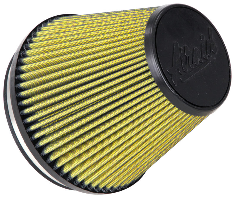 Airaid Universal Air Filter - Cone 6in Flange x 7-1/2in Base x 3-7/8in Top x 6in Height - 704-466