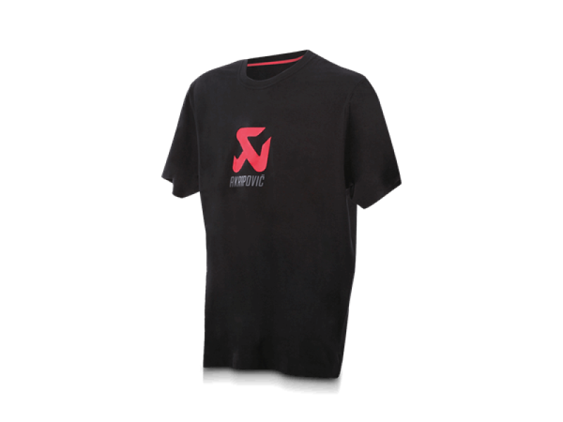Akrapovic Mens Logo Black T-Shirt - XXL - 801210