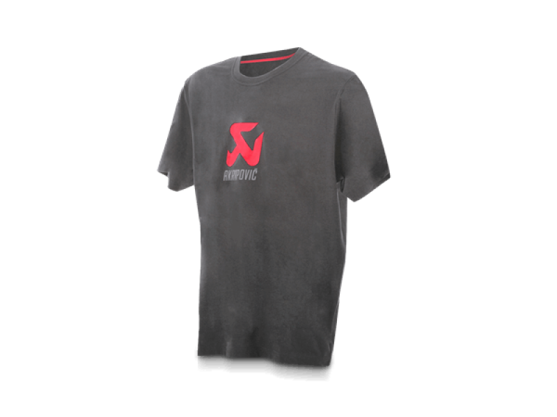 Akrapovic Mens Logo Grey T-Shirt - 3XL - 801224