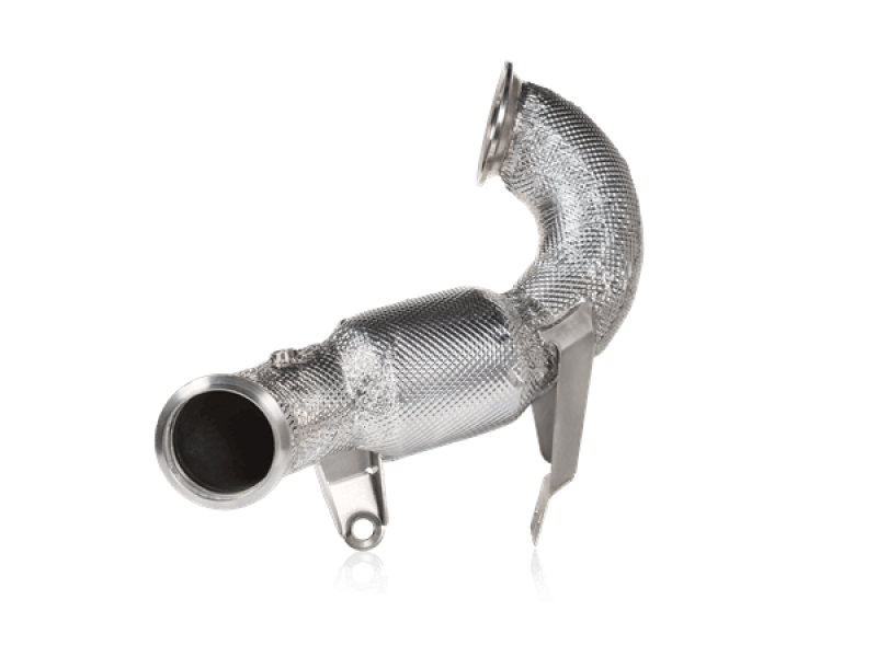 Akrapovic 2020 Mercedes-Benz CLA45S/A45S AMG (C118/X118/W177) DownPipes w/ Cat (SS) - DP-ME/SS/3