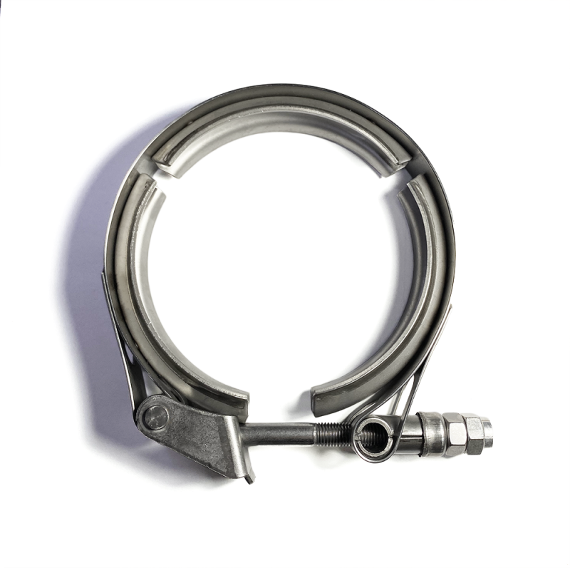 Ticon Industries 3in Stainless Steel V-Band Clamp - Quick Release - 119-07600-2000