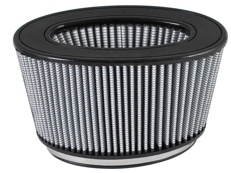 aFe Magnum FLOW Pro DRY S Air Filter 7x3in F 8-1/4x 4-1/4in B  9-1/4x5-1/4in T  5in H - 21-91086