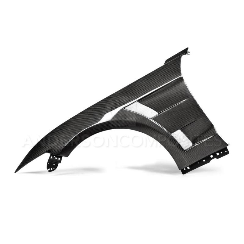 Anderson Composites 15-16 Ford Mustang Type-AT Fenders (0.4in Wider) - AC-FF15FDMU-AT