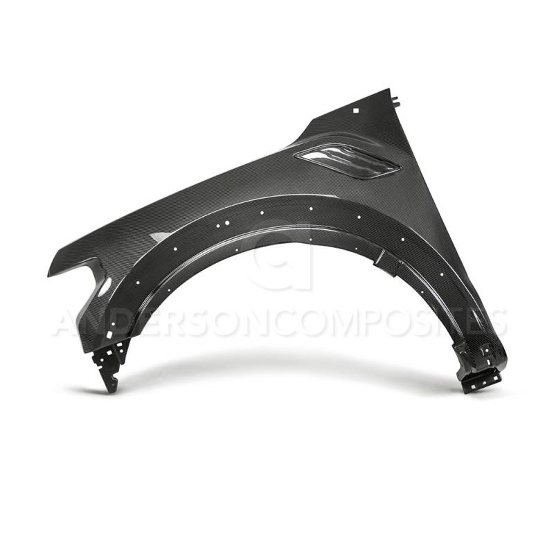 Anderson Composites 17-18 Ford Raptor Type-OE Carbon Fiber Fenders w/ Vents - AC-FF17FDRA