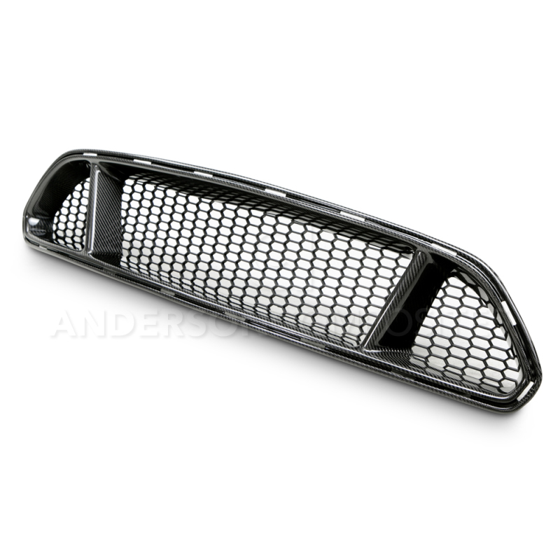 Anderson Composites 15-16 Ford Mustang Type-GT Front Upper Grille - AC-FG15FDMU-GT