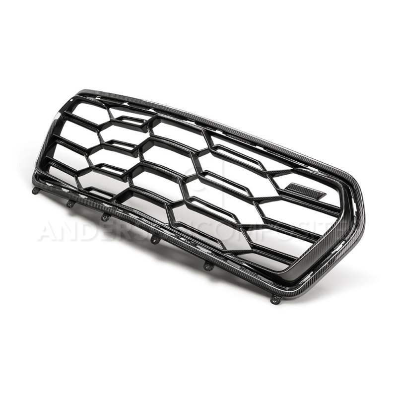 Anderson Composites 17-18 Chevrolet Camaro ZL1 1LE Front Lower Grille - AC-FG17CHCAMZL