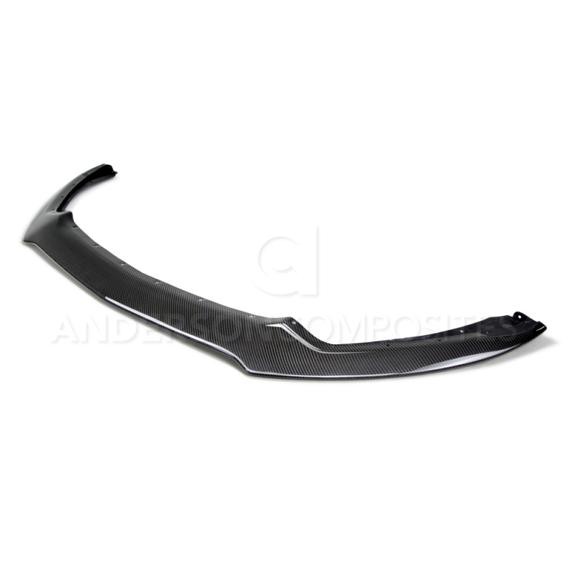 Anderson Composites 15-17 Ford Mustang Carbon Fiber Type-AC Front Chin Spoiler - AC-FL15FDMU-AC