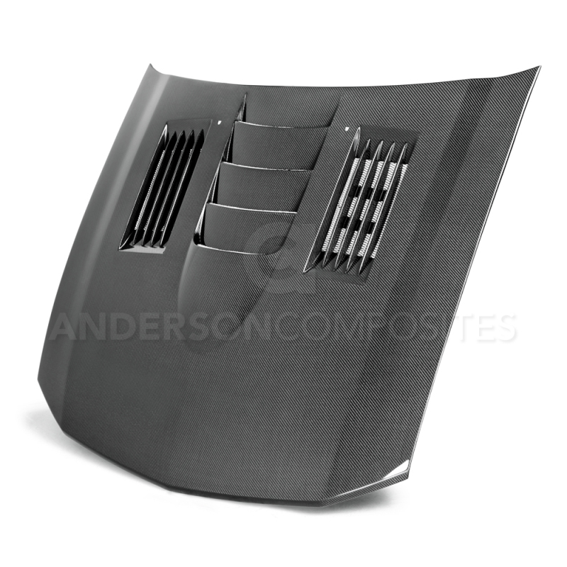 Anderson Composites 05-09 Ford Mustang Type-SS Hood - AC-HD0506FDMU-SS
