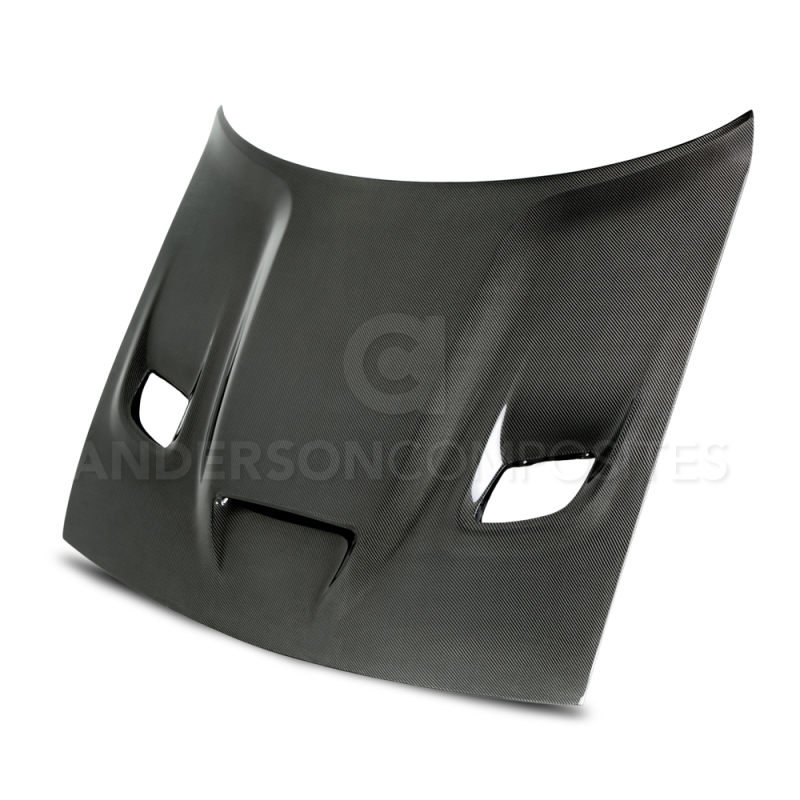 Anderson Composites 15-16 Dodge Challenger Hellcat Carbon Fiber Hood - AC-HD15DGCHHC-OE