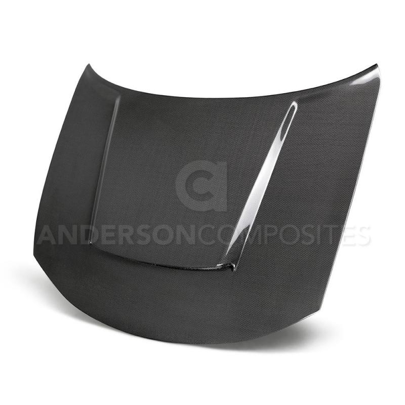 Anderson Composites 15-18 Dodge Charger Type DM (Demon Style) Carbon Fiber Hood - AC-HD15DGCR-DM