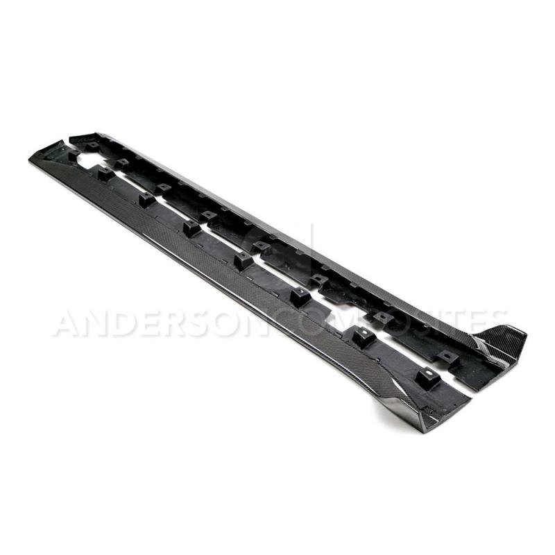 Anderson Composites 15-17 Ford Shelby GT350 Rocker Panel Splitter - AC-SS15MU350