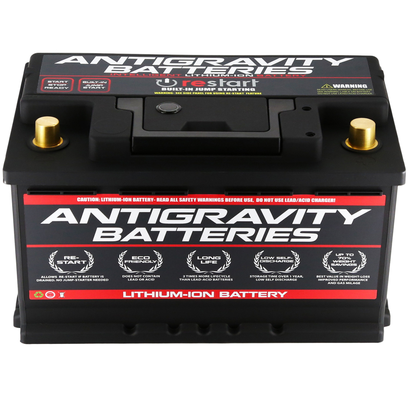 Antigravity H8/Group 49 Lithium Car Battery w/Re-Start - AG-H8-60-RS