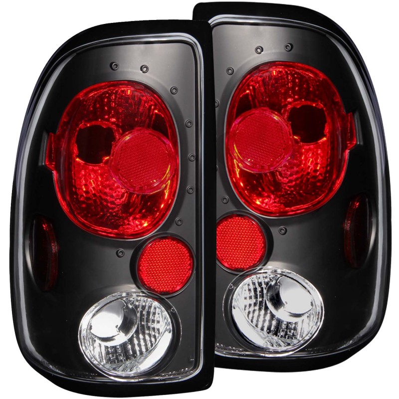 ANZO 1997-2004 Dodge Dakota Taillights Black - 211042