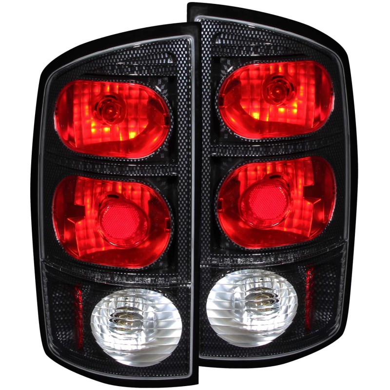 ANZO 2002-2005 Dodge Ram 1500 Taillights Carbon - 211044