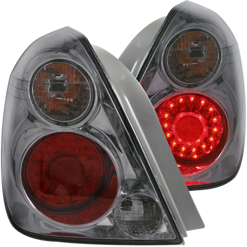 ANZO 2002-2006 Nissan Altima LED Taillights Smoke - 321255