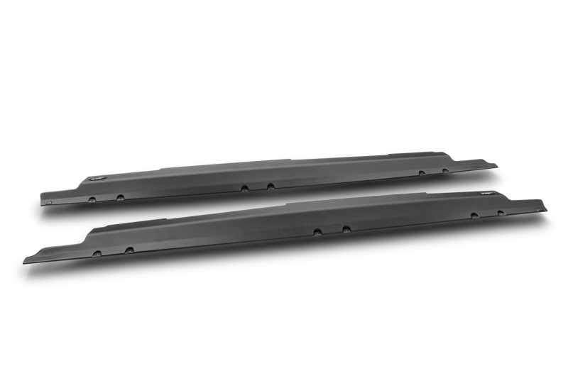 Rugged Ridge 07-18 Jeep Wrangler (JKU) Rocker Pnl/Sill Plate Cvr 4dr. Rocker Guard Pair - Tex. Blk - 11651.72