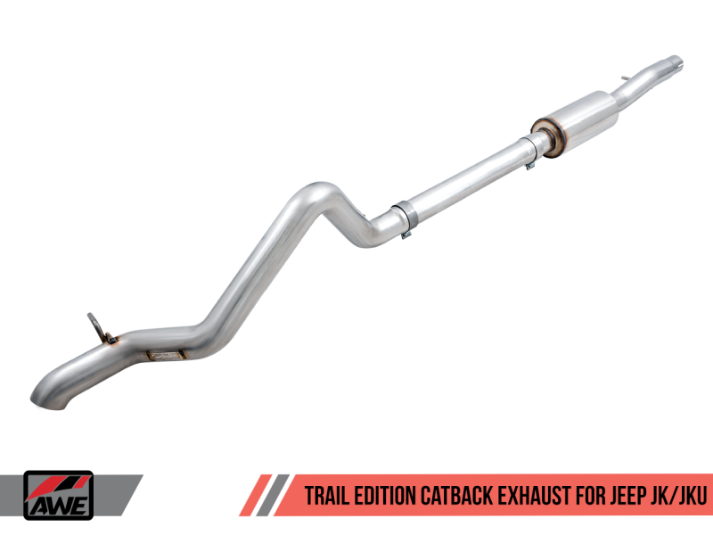 AWE Tuning 07-18 Jeep Wrangler JK/JKU 3.6L Trail Edition Cat-Back Exhaust - 3015-21007