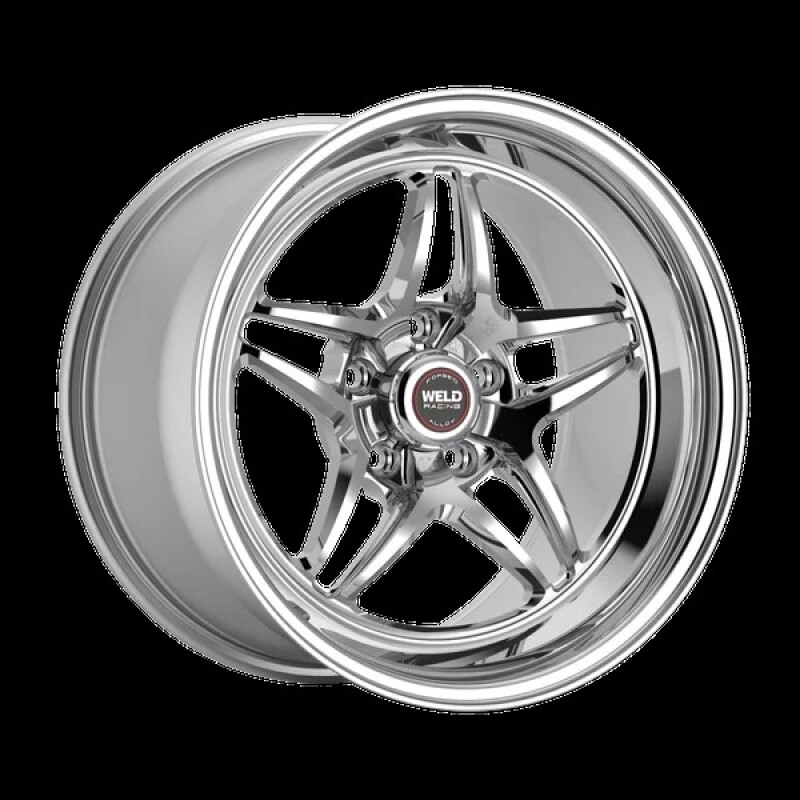 Weld S81 18x11 / 5x115 BP / 6.1in BS Polished Wheel (High Pad) - Non-Beadlock - 81HP8110W61A