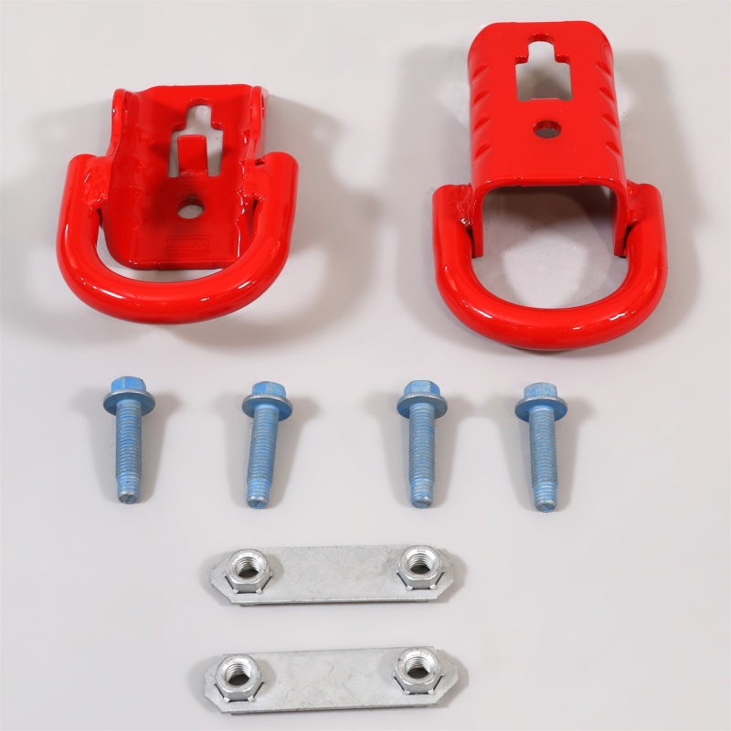 Ford Racing 15-22 F-150 Tow Hooks - Red (Pair) - M-18954-F15R