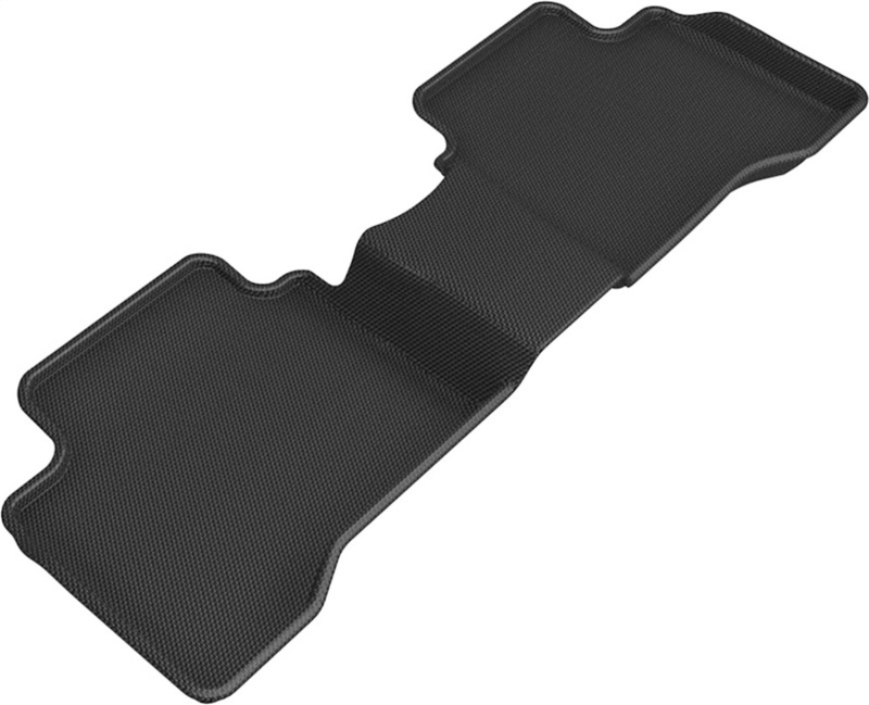 3D MAXpider 21-22 Hyundai Elantra Hybrid Kagu 2nd Row Floormat - Black (3Pcs) - L1HY11121509