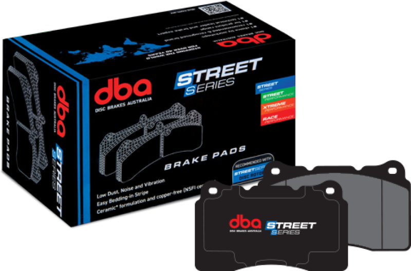 DBA 10-17 Audi A8 Street Series Rear Brake Pads - DB15101SS
