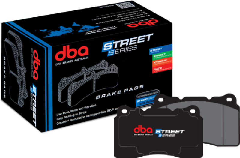 DBA 2017 Lexus LS460/LS600 Street Series Front Brake Pads - DB15104SS