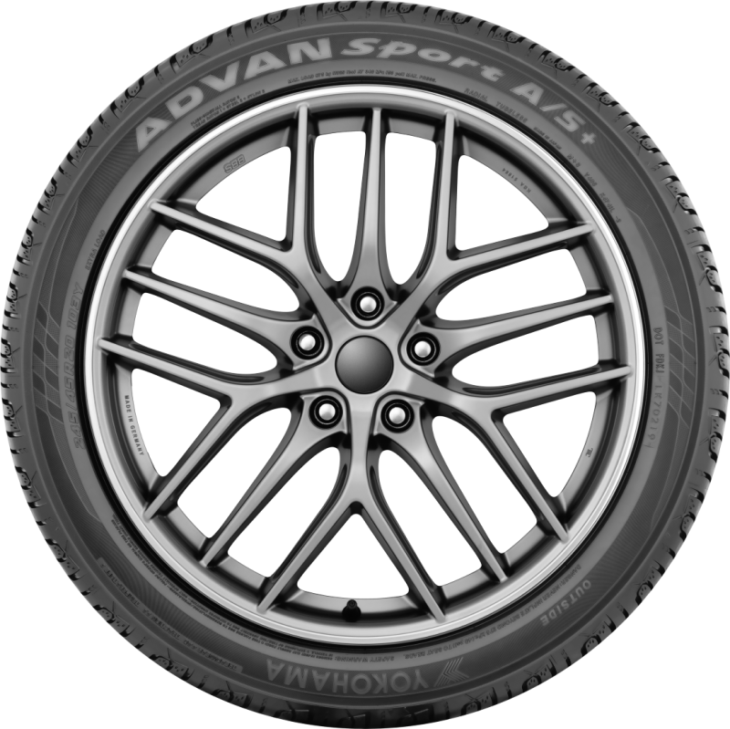 Yokohama Advan Sport A/S+ Tire - 215/45R17 87W - 110140614